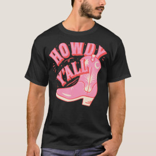 Howdy Rodeo Women Vintag Western Country South T-Shirt