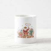 Howdy Santa Claus Cowboy Western Christmas Pj Paja Kaffeetasse (Mittel)