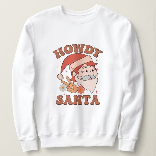 Howdy Weihnachten Sweatshirt (Design vorne)