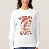 Howdy Weihnachten Sweatshirt (Vorderseite)