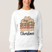 Howdy Weihnachten Sweatshirt (Vorderseite)