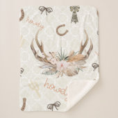 Howdy Western Blanket Sherpadecke (Vorderseite)