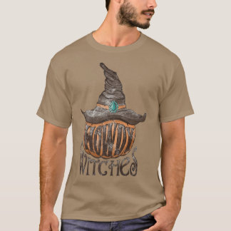 Howdy Witch Howdy Pumpkin Cowboy Hat Western Fall  T-Shirt