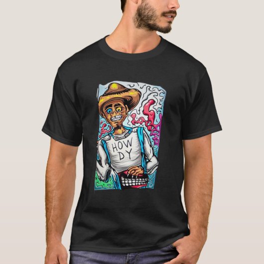Howdy Zombie T-Shirt (Vorderseite)