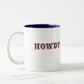 Howdy Zweifarbige Tasse (Links)