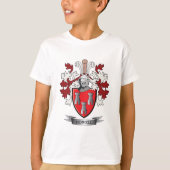 Howell Familienwappen-Wappen T-Shirt (Vorderseite)