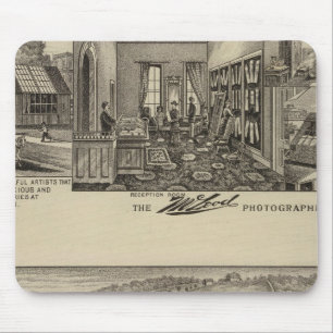 Howell, Jewettand Landkreis, Kansas Mousepad