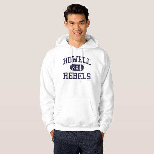 Howell - Rebellen - hoch - Farmingdale New-Jersey Hoodie (Vorne ganz)