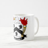 Howes Familienwappen Kaffeetasse (VorderseiteRechts)