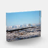 Howgill Fells Winter England Holiday Card Post Fotoblock (Links)