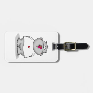 Howie das kleine Flusspferd - Hippopotamus Gepäckanhänger