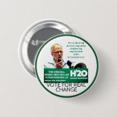 Howie Hawkins für Präsident 2020 Button (Vorne & Hinten)
