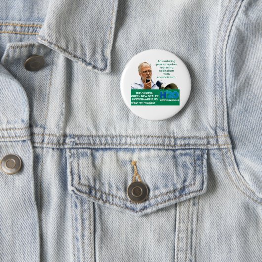 Howie Hawkins für Präsident Button (Beispiel)
