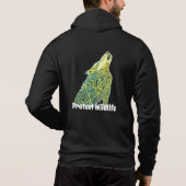 Howing Artic Wolf Naturschutz Hoodie (Rückseite)