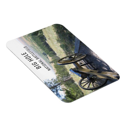 Howitzer Cannon, Big Hole National Battlefield, MT Magnet (Rechte Seite)