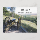 Howitzer Cannon, Big Hole River, BIg Hole NB, MT Postkarte (Vorderseite)