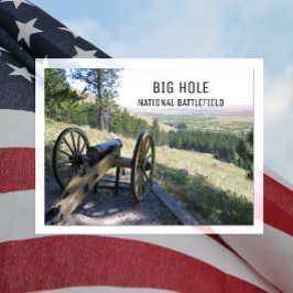 Howitzer Cannon, Big Hole River, BIg Hole NB, MT Postkarte