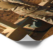 Howitzer Gun Crew United Staaten Marine Corps Poster (Ecke)