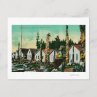 Howkan, Alaska Indian Village und Totems