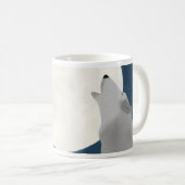 Howl an der Mond-Tasse Kaffeetasse (VorderseiteRechts)