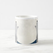 Howl an der Mond-Tasse Kaffeetasse (Mittel)