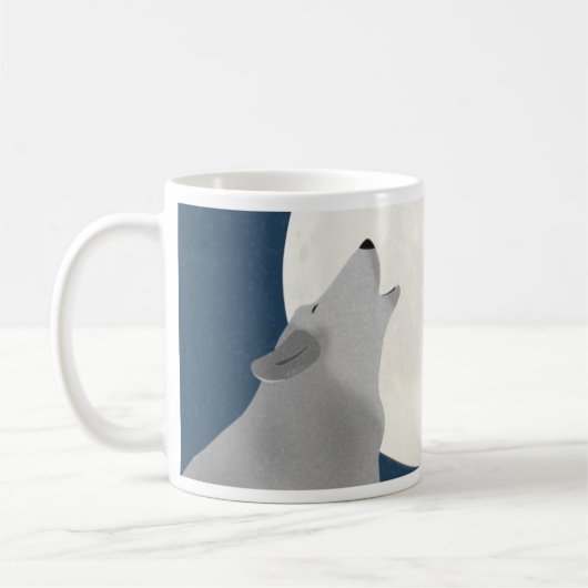Howl an der Mond-Tasse Kaffeetasse (Links)