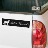 Howl Coyote Thunder_Cove Autoaufkleber (Auf Lkw)
