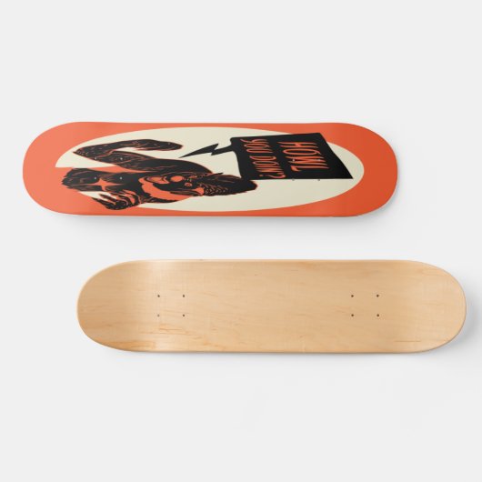 Howl du tust? skateboard (Horizontal)