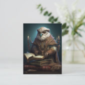 Howl Librarian Fantasy Art Postkarte (Stehend Vorderseite)