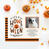 Howl-O-Ween Hund Halloween-Party Einladung