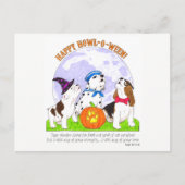 Howl-O-Ween Inspiration Postkarte (Vorderseite)