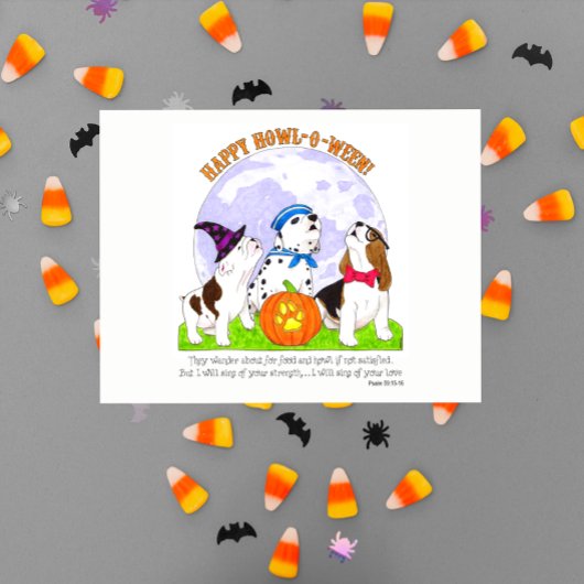 Howl-O-Ween Inspiration Postkarte