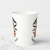 Howl-O-Ween-Mops in einem Jack-O-Lantern mit Flede Pappbecher (Links)