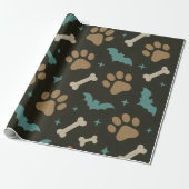 Howl-O-Ween Paws & Bones Collection Geschenkpapier (Ungerollt)
