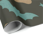 Howl-O-Ween Paws & Bones Collection Geschenkpapier (Rolleneckpunkt)