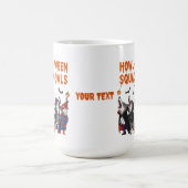 Howl-o-ween Squad Goals – Funny Halloween Kaffeetasse (Mittel)