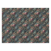 Howl of the Gilded Wild - Gothic Large Pattern Tischdecke (Vorderseite (Horizontal))