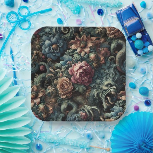 Howl of the Gilded Wild – Gothic Mythical  Pappteller (Party)