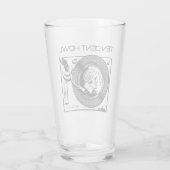 Howl Pint Glass Glas (Rückseite)