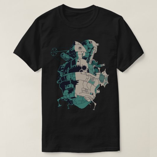 Howl_s Moving Castle T-Shirt (Design vorne)