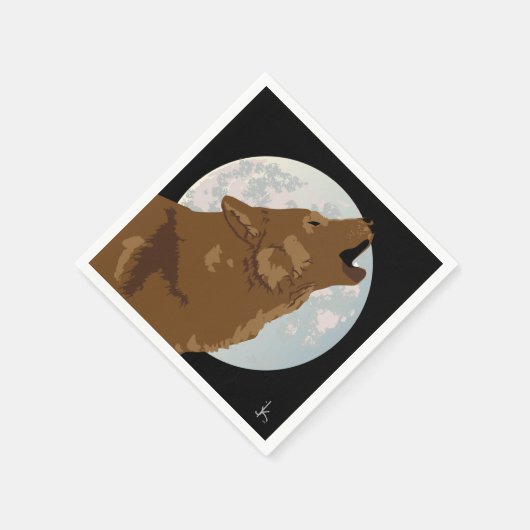 Howl Serviette (Ecke)