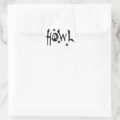 Howl Wolf Sticker (Tasche)