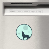 Howl zum Mond Magnet (In Situ (Geschirrspüler))