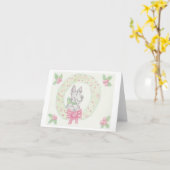 Howladay Wreath Karte (Gelbe Blume)
