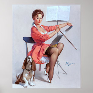 Howler Button Up Poster