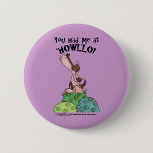 Howler Dog Button