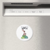 Howler Dog Magnet (In Situ (Geschirrspüler))