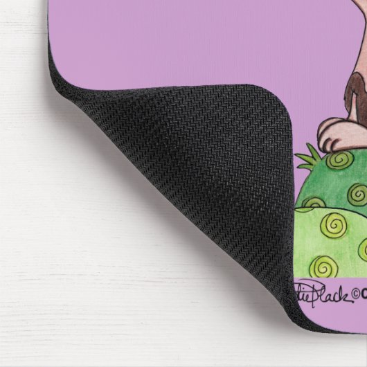 Howler Dog Mousepad (Ecke)