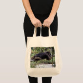 Howler Monkey Bio Groceres Tasche (Vorderseite (Produkt))