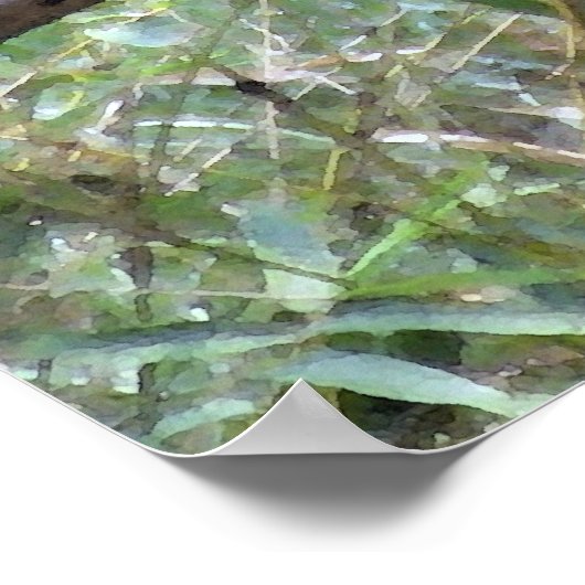 Howler Monkey Hangout Poster (Ecke)